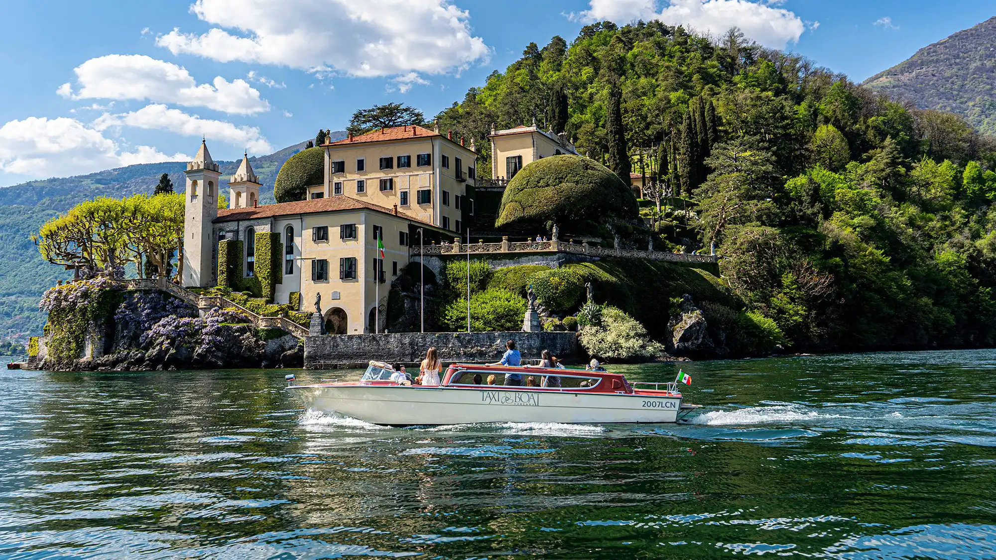Luxury Lake Como wedding video at Villa del Balbianello